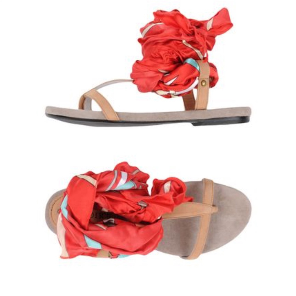 Brand new in the box Italian sandals
